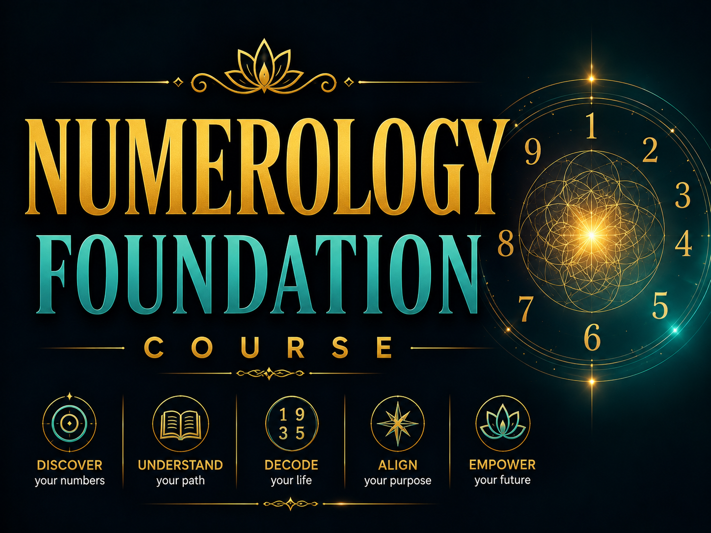 NUMEROLOGY FOUNDATION COURSE