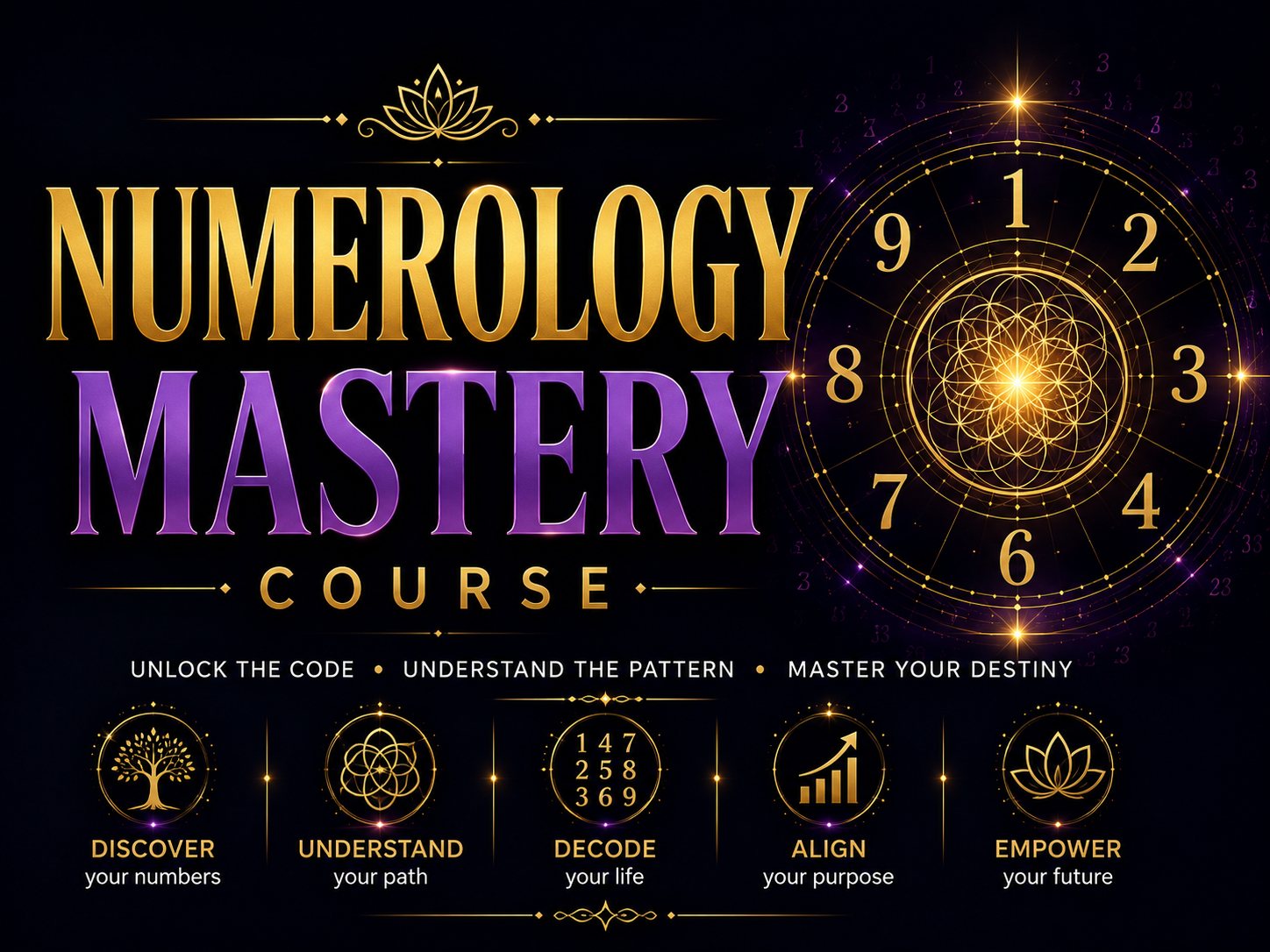 NUMEROLOGY MASTERY COURSE